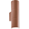 Ideal Lux - Āra sienas gaismeklis GUN 1xGU10/35W/230V 21 cm IP44 brūns